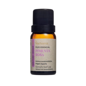 ÓLEO ESSENCIAL PIMENTA ROSA 10 ML - VIA AROMA