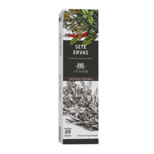 INCENSO NATURAL SETE ERVAS - NIRVANA
