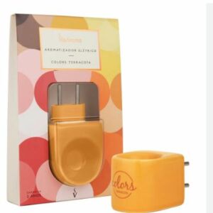 AROMATIZADOR ELÉTRICO COLORS TERRACOSTA  LARANJA - VIA AROMA