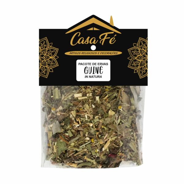 PACOTE DE ERVAS GUINÉ 20G - CASA FÉ