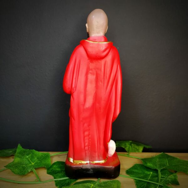 IMAGEM EM GESSO EXU CAVEIRA 22CM - Imagem 3
