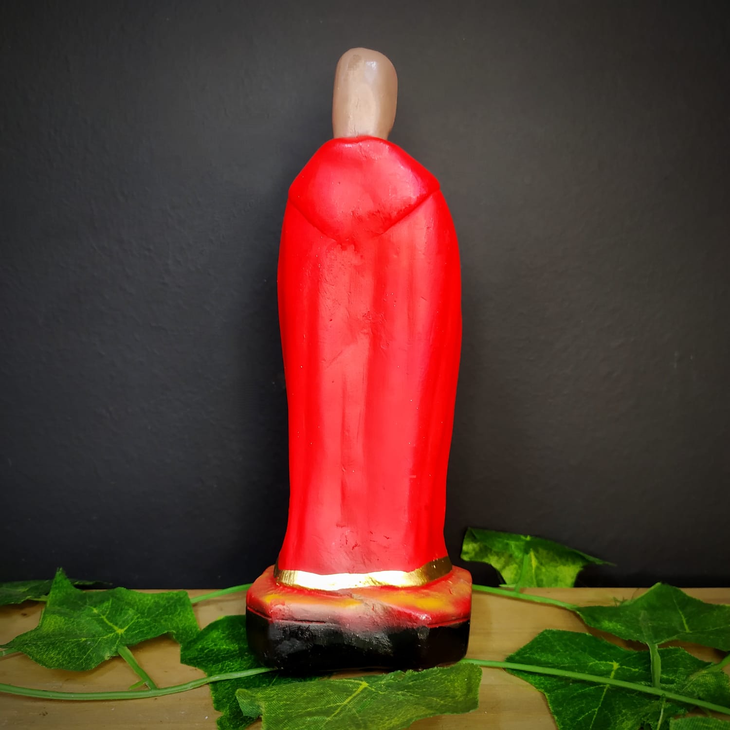 IMAGEM EM GESSO EXU JOÃO CAVEIRA 21CM - Imagem 3