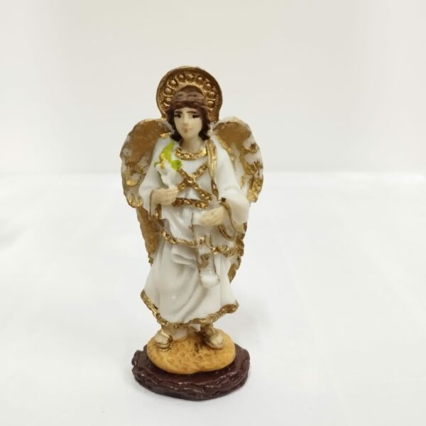 IMAGEM EM RESINA ARCANJO SÃO GABRIEL MINI 7CM - Image 2