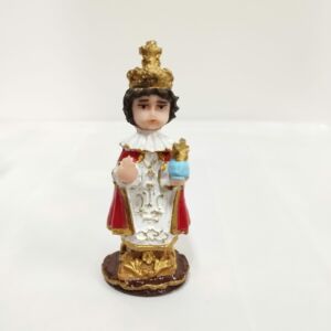 IMAGEM EM RESINA MENINO JESUS DE PRAGA MINI 7CM