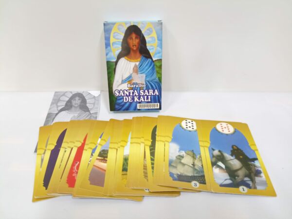 TAROT SANTA SARA DE KALI COM 36 CARTAS E MANUAL EXPLICATIVO - Imagem 2