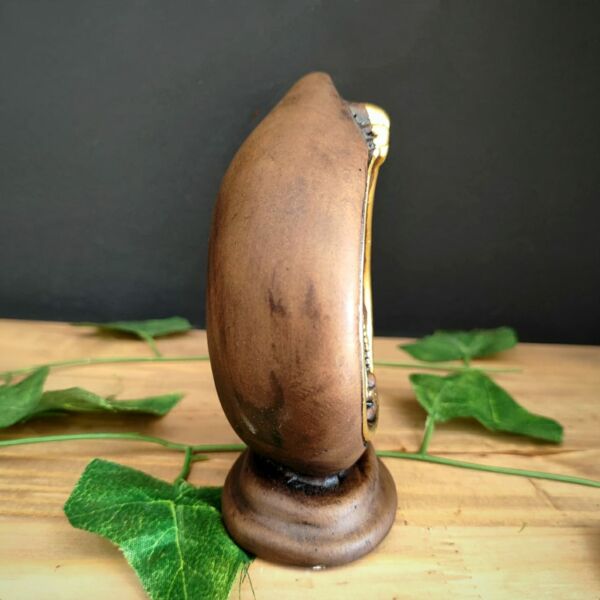 IMAGEM EM GESSO GOTA NOSSA SENHORA APARECIDA ENVELHECIDA 13 CM - Imagem 2