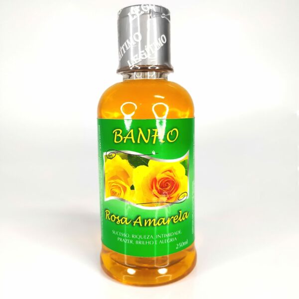 BANHO LÍQUIDO ROSA AMARELA 250 ML - PORTO FIRME