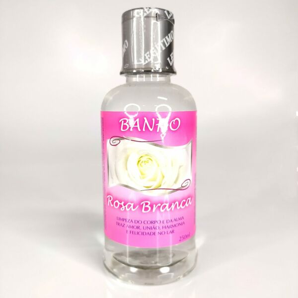 BANHO LÍQUIDO ROSA BRANCA 250 ML - PORTO FIRME