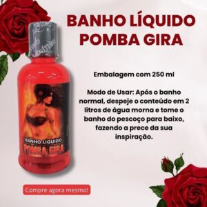 BANHO LÍQUIDO POMBA GIRA 250 ML - PORTO FIRME