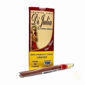 CHARUTO FINO COM PONTEIRA DI JULIA CEREJA CX C/ 5 - HAVANA