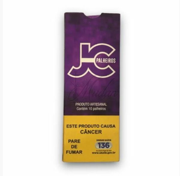 CIGARRO DE PALHA SABOR UVA CAIXA C/10 - JC PALHEIROS
