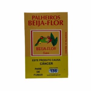 CIGARRO DE PALHA BEIJA-FLOR CAIXA C/16 - HAVANA