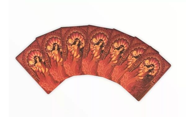 TAROT BARALHO DA CIGANA DO PANDEIRO 36 CARTAS COM UM LIVRETO EXPLICATIVO - Imagem 4