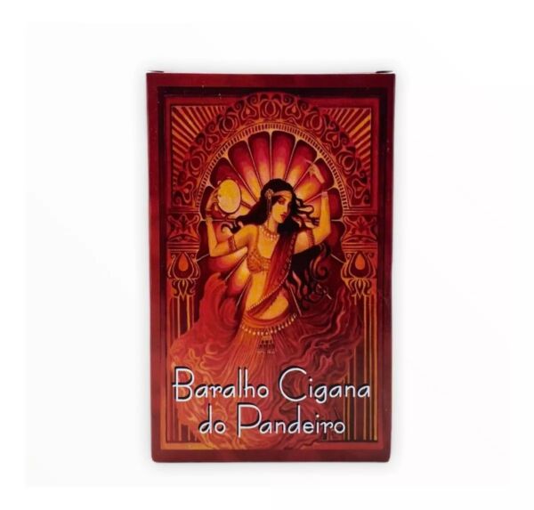 TAROT BARALHO DA CIGANA DO PANDEIRO 36 CARTAS COM UM LIVRETO EXPLICATIVO - Imagem 7