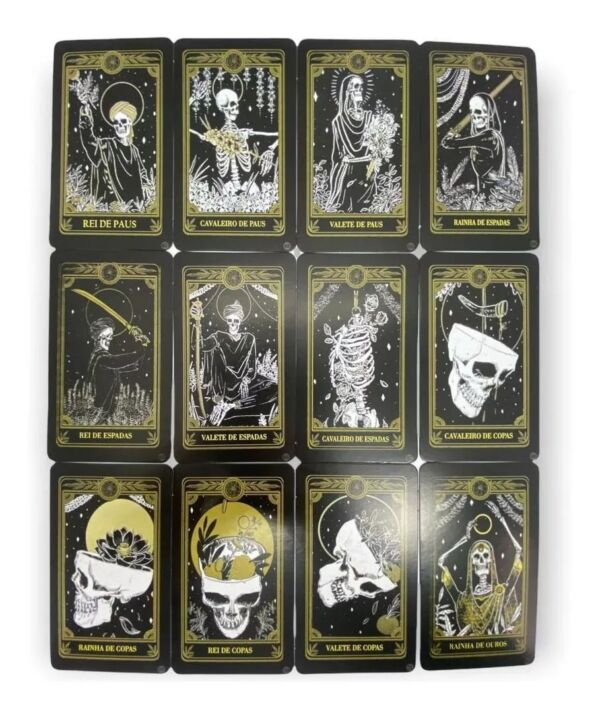 TAROT O GRANDE TAROT NEGRO 78 CARTAS E MANUAL EXPLICATIVO - Imagem 4