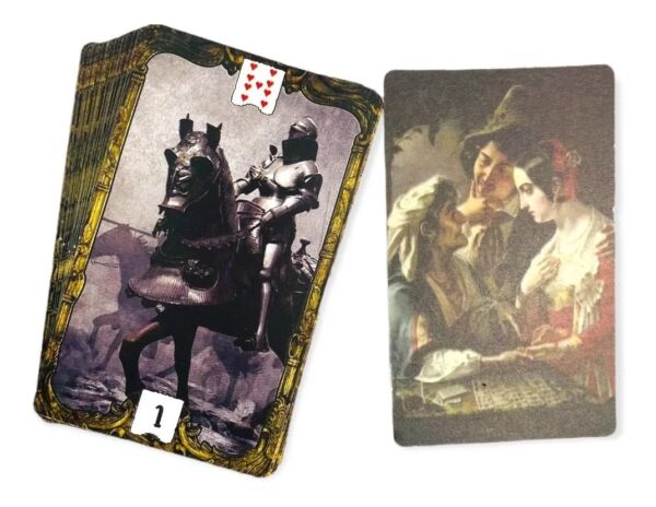 TAROT BARALHO VÓ CIGANA 36 CARTAS COM LIVRETO EXPLICATIVO - Imagem 3