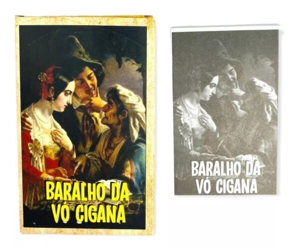 TAROT BARALHO VÓ CIGANA 36 CARTAS COM LIVRETO EXPLICATIVO - Imagem 2