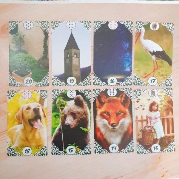 TAROT BARALHO CIGANA ESMERALDA COM 36 CARTAS E LIVRETO EXPLICATIVO - Imagem 5