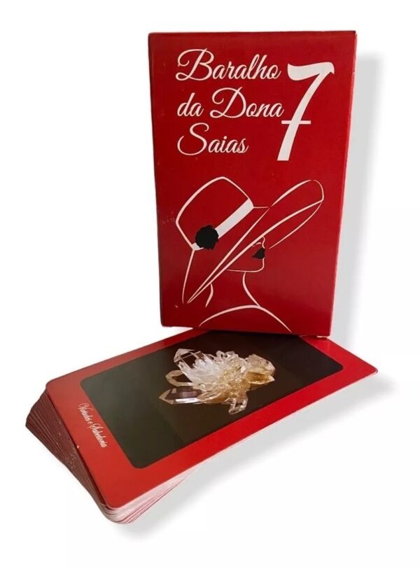TAROT BARALHO DE DONA 7 SAIA COM 36 CARTAS E MANUAL EXPLICATIVO - Imagem 3