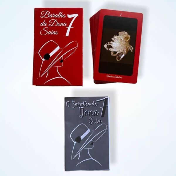 TAROT BARALHO DE DONA 7 SAIA COM 36 CARTAS E MANUAL EXPLICATIVO - Imagem 10