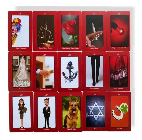 TAROT BARALHO DE DONA 7 SAIA COM 36 CARTAS E MANUAL EXPLICATIVO - Imagem 4