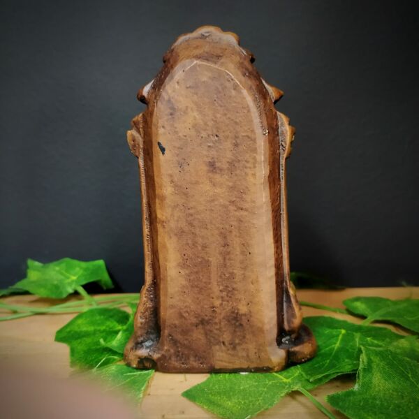 CAPELA EM GESSO NOSSA SENHORA APARECIDA 14CM - Imagem 2