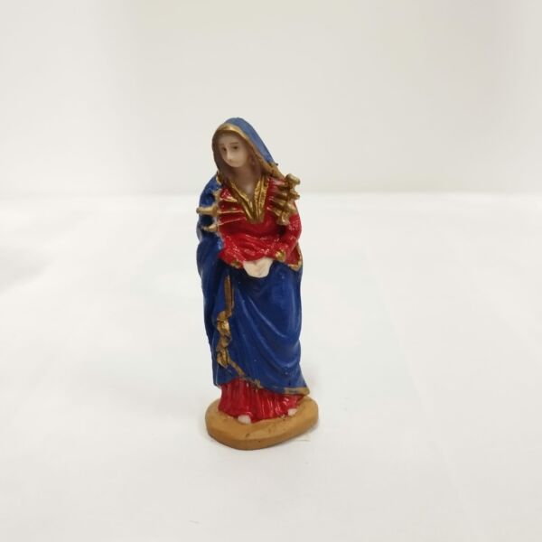 IMAGEM EM RESINA NOSSA SENHORA DAS DORES MINI 7CM - Image 2