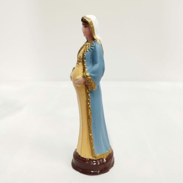 IMAGEM EM RESINA NOSSA SENHORA GRAVIDA MINI 7CM - Image 3