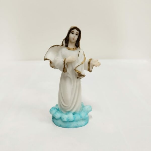 IMAGEM EM RESINA RAINHA DA PAZ MINI 7CM - Image 2
