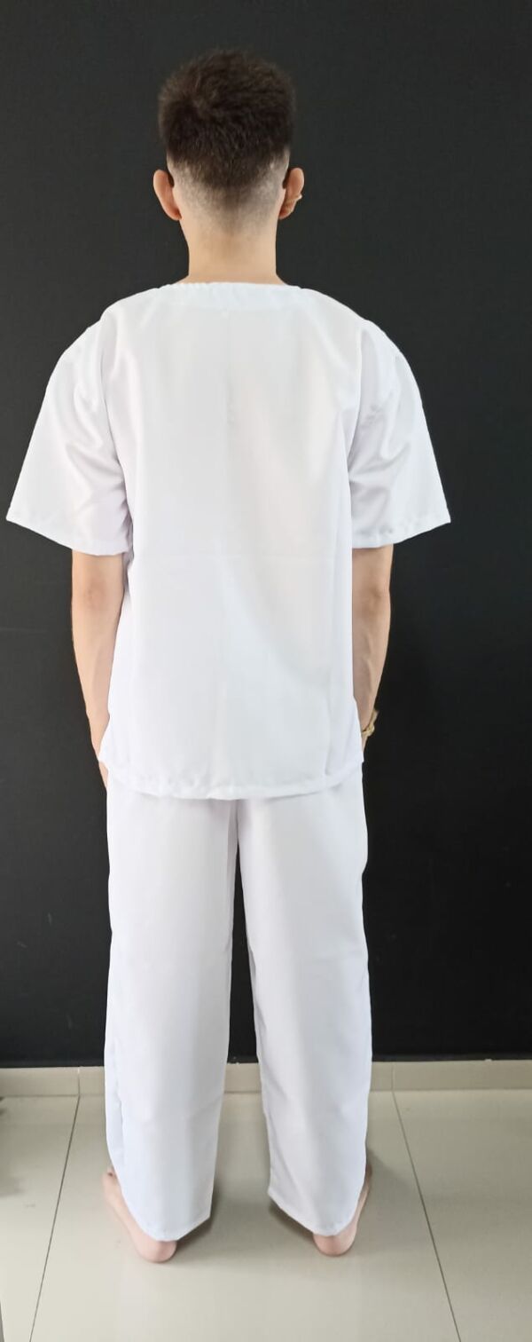 CONJUNTO OXFORD BRANCO TAMANHO M UNISSEX - Imagem 4