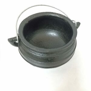 CALDEIRÃO DE FERRO N2 COM BOCA 12CM