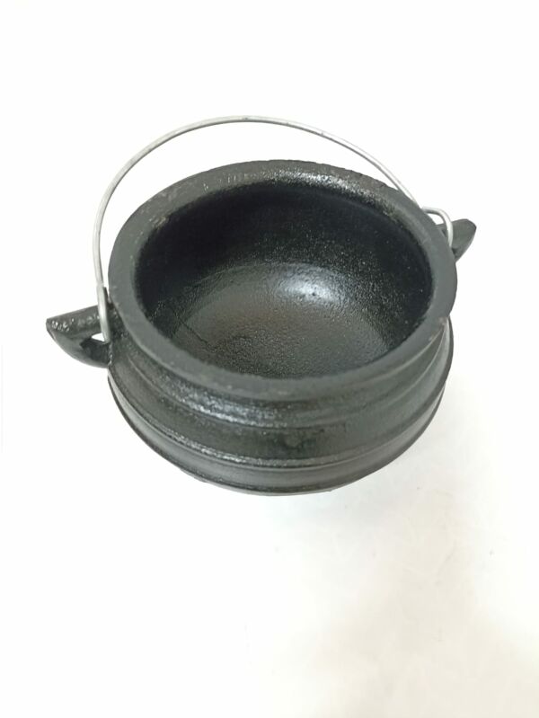 CALDEIRÃO DE FERRO N2 COM BOCA 12CM