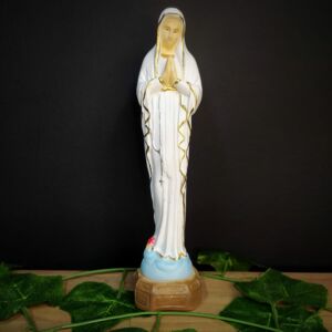 IMAGEM EM GESSO NOSSA SENHORA DO SILÊNCIO 21CM