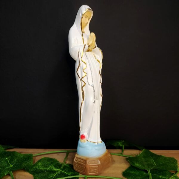 IMAGEM EM GESSO NOSSA SENHORA DO SILÊNCIO 21CM - Image 2