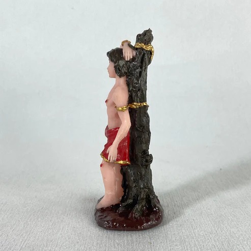 IMAGEM EM RESINA SÃO SEBASTIÃO MINI 7CM - Imagem 3