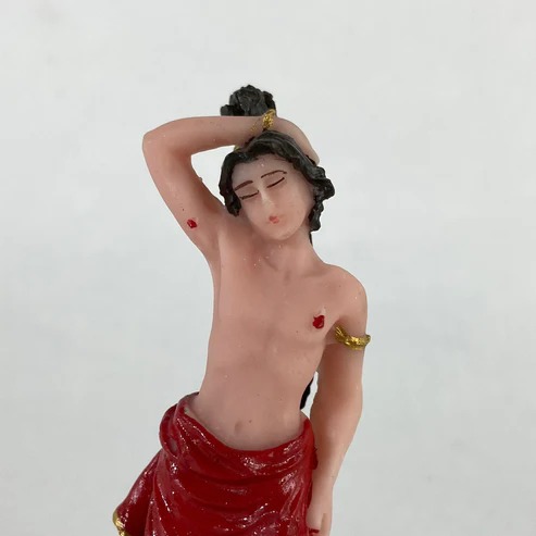 IMAGEM EM RESINA SÃO SEBASTIÃO MINI 7CM - Imagem 2