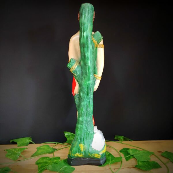 IMAGEM EM GESSO SÃO SEBASTIÃO 40CM - Imagem 2