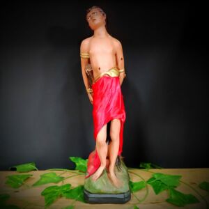 IMAGEM EM GESSO SÃO SEBASTIÃO 38CM