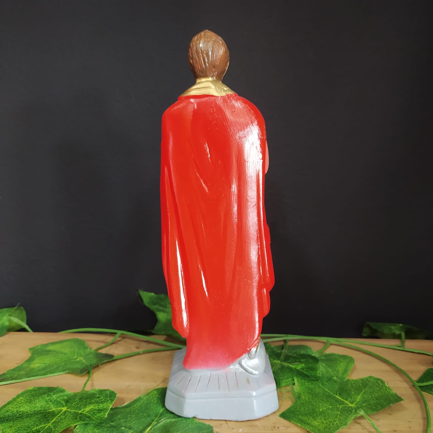 IMAGEM EM GESSO SANTO EXPEDITO 20CM - Imagem 2