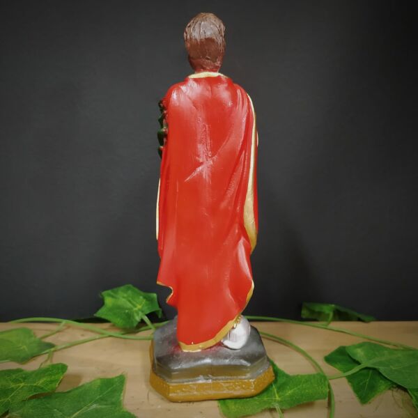 IMAGEM EM GESSO SANTO EXPEDITO 22CM - Image 2