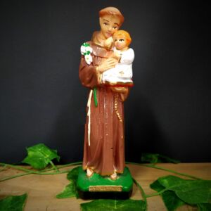 IMAGEM EM GESSO SANTO ANTONIO 20CM - PAULISTA