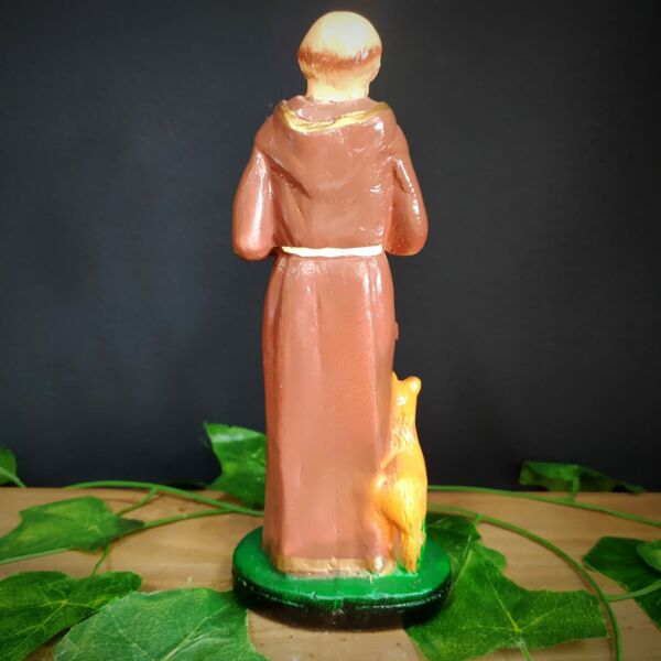 IMAGEM EM GESSO SÃO FRANCISCO 20 CM - PAULISTA - Imagem 2
