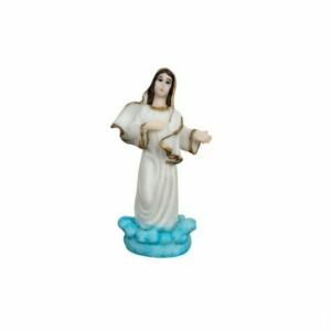 IMAGEM EM RESINA RAINHA DA PAZ MINI 7CM