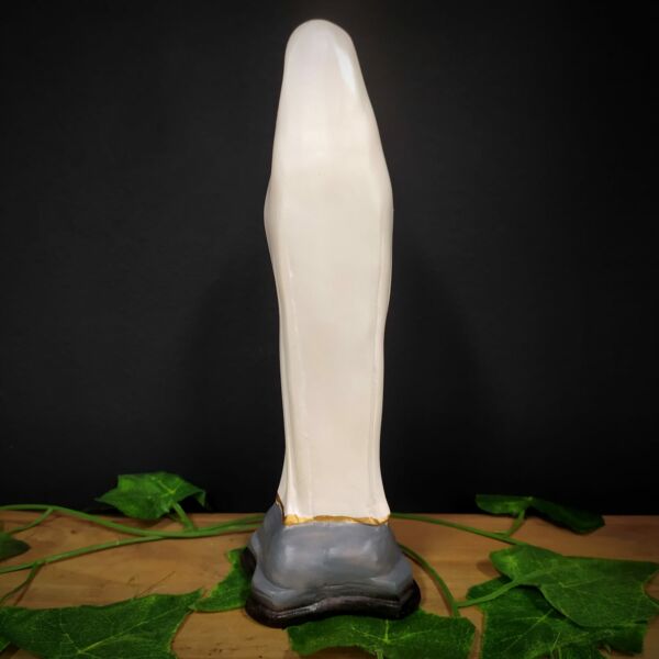 IMAGEM EM GESSO NOSSA ROSA MISTICA 21CM - Imagem 2