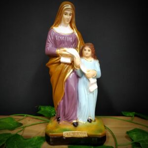 IMAGEM EM GESSO SANTA ANA 22CM