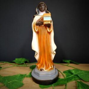 IMAGEM EM GESSO SANTA EFIGÊNIA 19CM
