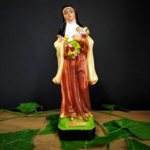 IMAGEM EM GESSO SANTA TEREZA 19CM - PAULISTA