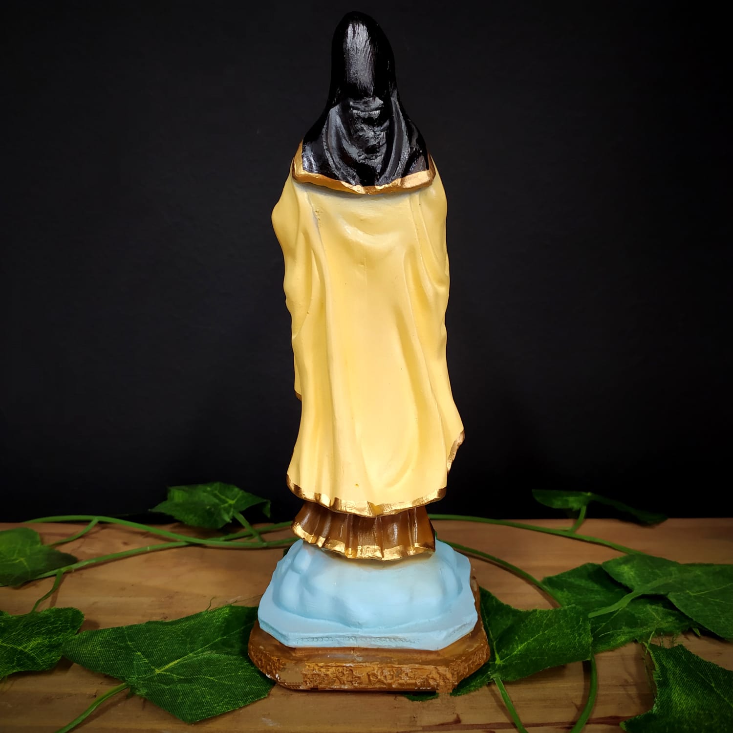 IMAGEM EM GESSO SANTA TEREZINHA 20CM - Imagem 2