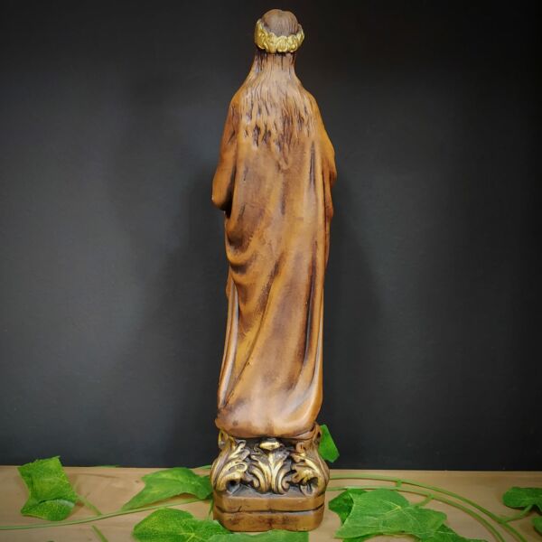 IMAGEM EM GESSO SANTA CECILIA 33CM - Imagem 2