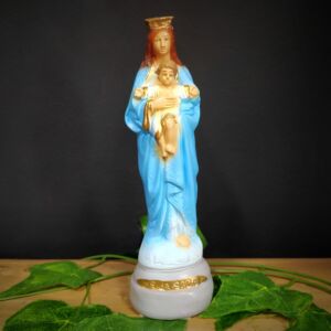 IMAGEM EM GESSO NOSSA SENHORA DA SAÚDE 19CM